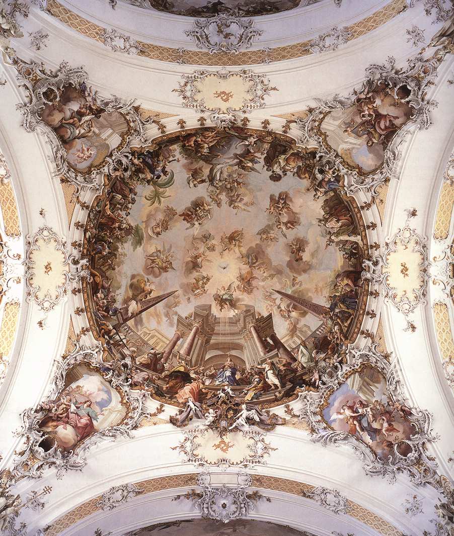 ZEILLER, Jakob Johann Ceiling fresco